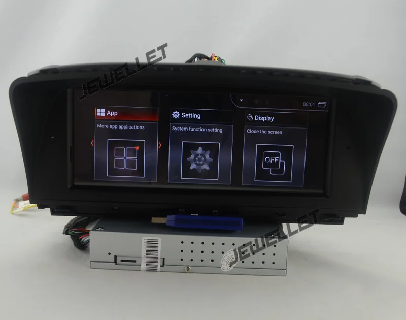 8," Восьмиядерный 1024*600 HD экран Android 9,0 Автомобильный gps Радио навигатор для BMW 7 серии E65 E66 2002-2008