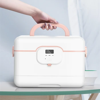 

Large-capacity Multi-layer Home Smart Medicine Box Portable Emergency Storage First Aid Kit Alarm Clock To Remind Take Medicine