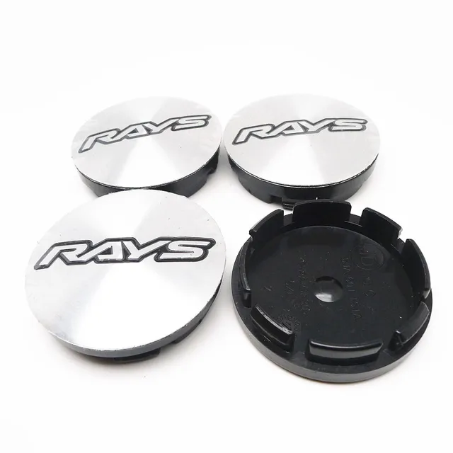 4 stücke 56mm RAYS Auto Rad Kappe Nabendeckel