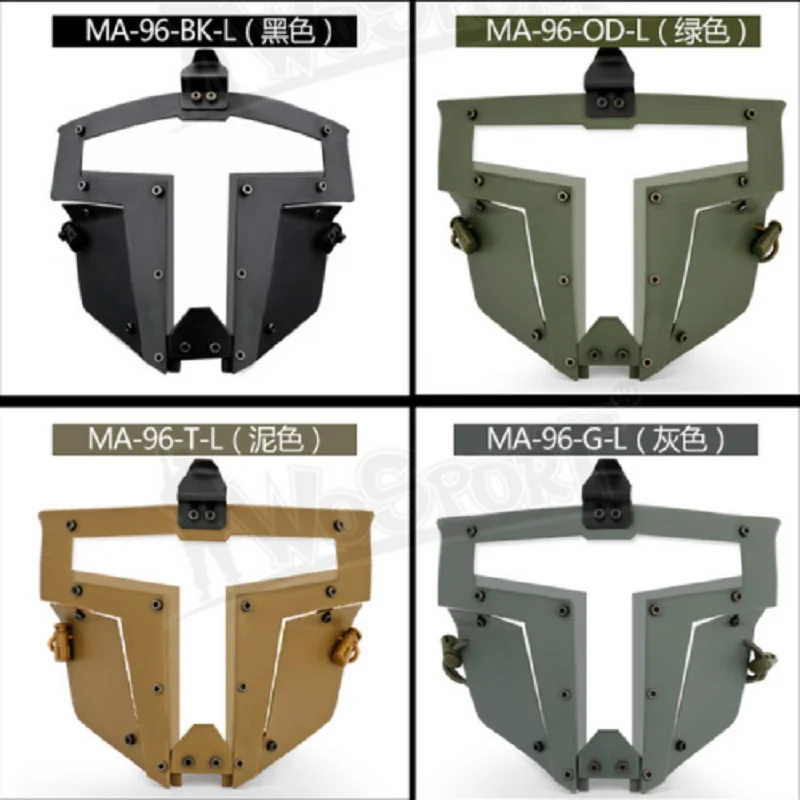 

Hunting Airsoft IRON WARRIOR SPT Lens Mask Sparta Tactical Mask AF Helmet Mask