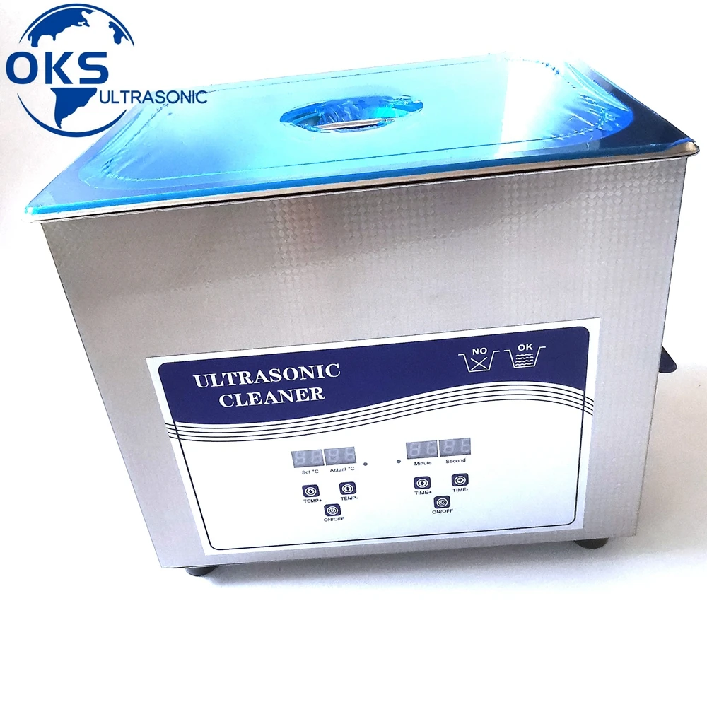 10L 40khz 220v or 110v SUS304 Digital Heated Ultrasonic Cleaner For Auto Parts 110v