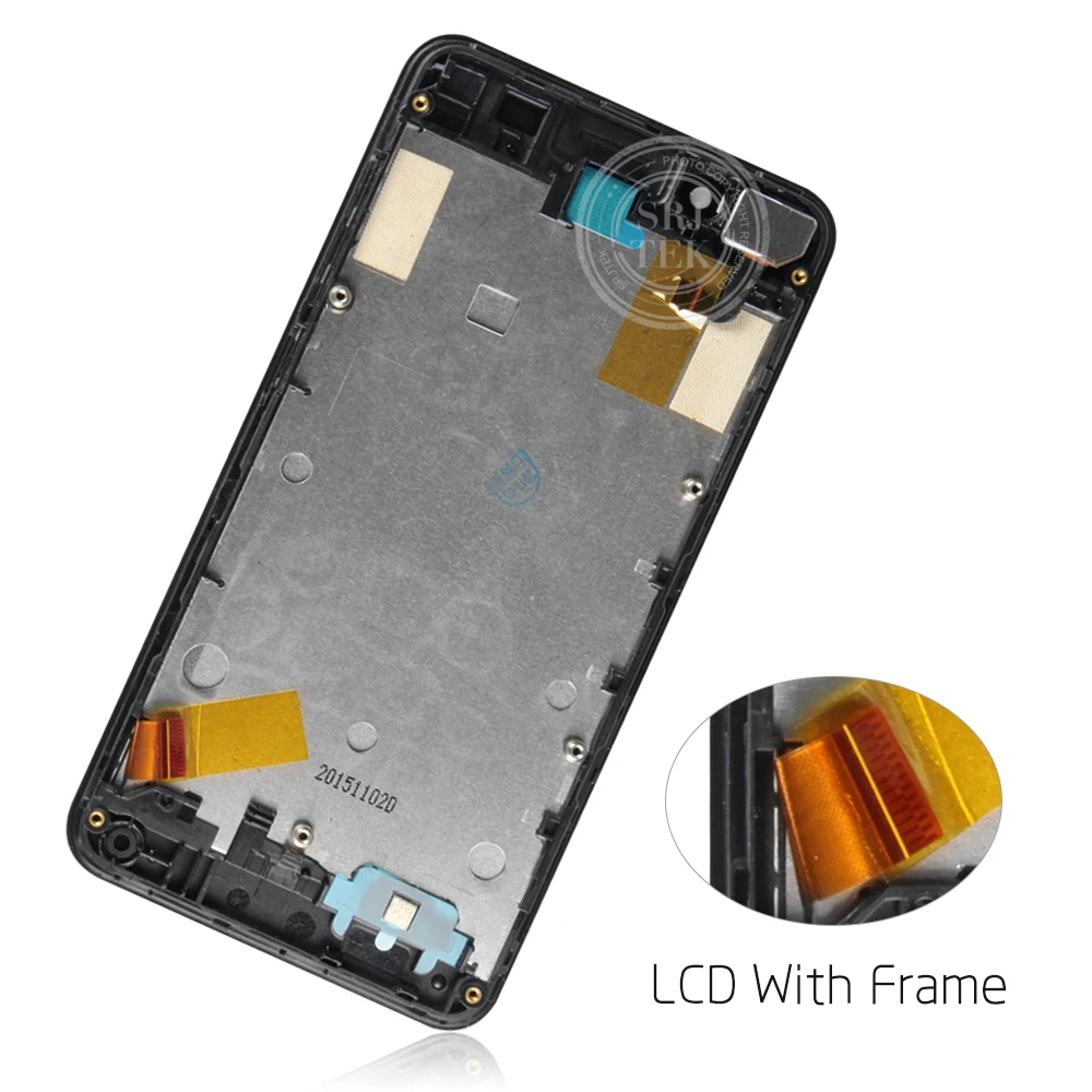Сменный сенсорный ЖК дисплей для Lenovo A319 4 5 дюйма с рамкой|Экраны мобильных