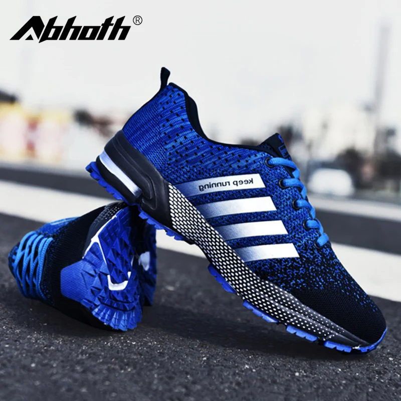 Abhoth Men Sneakers Mesh Breathable Casual Men Shoes Comfortable Non Slip Stable Shock Absorption Light Women Shoes Basket Homme
