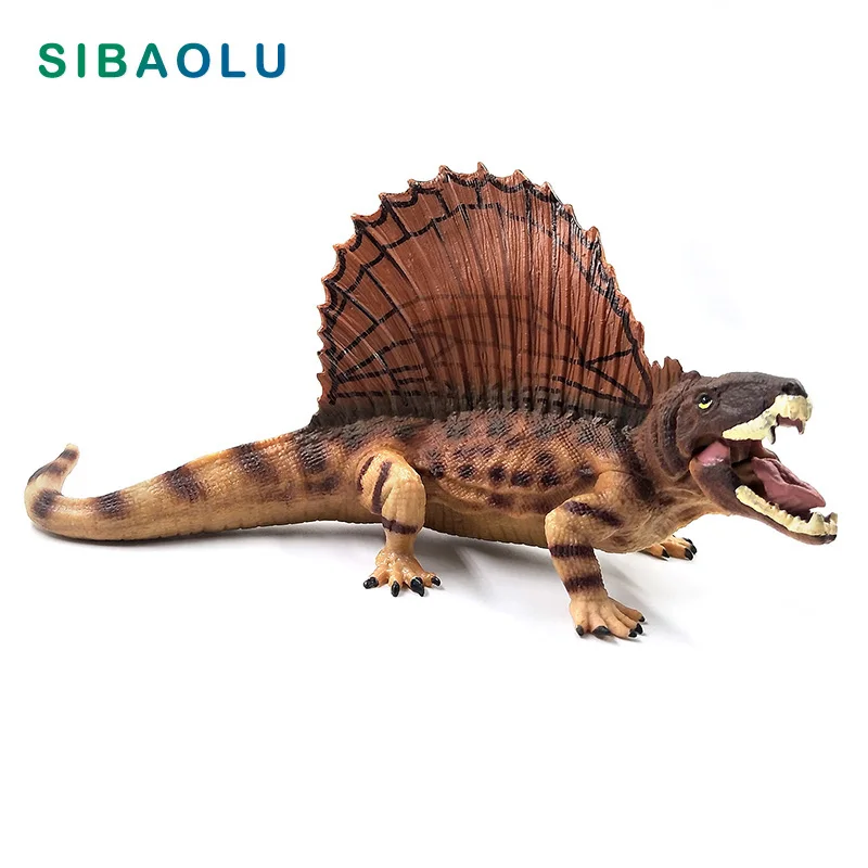 

Artificial Dinosaur Dimetrodon figurine animal Model Bonsai home decor miniature fairy garden decoration accessories modern toys