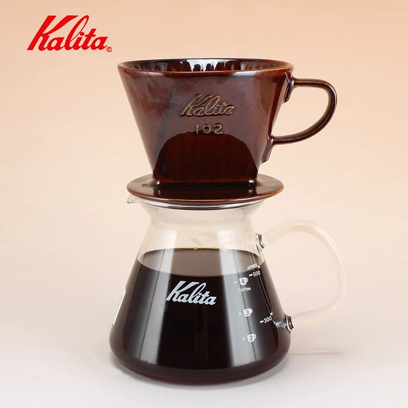 Kalita Coffee paper filter 102 brown 100sheet x2 set for 2-4 cups made in japan 