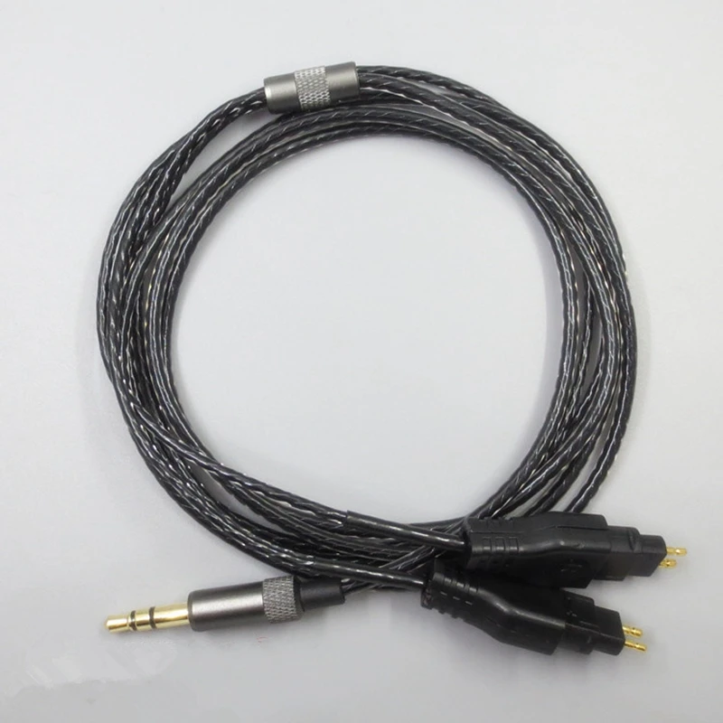 2 м сменный аудио кабель для наушников Sennheiser HD414 HD650 HD600 HD580 HD25 прочный|Аксессуары