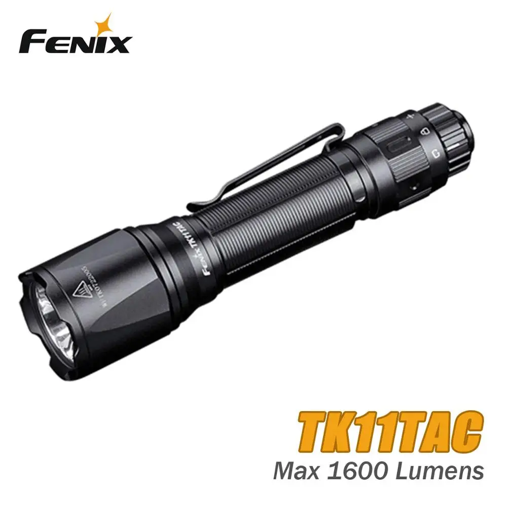 Фонарик Тактический Fenix TK11 TAC Luminus SST40 L4 светодиодный 1600 лм | Лампы и освещение