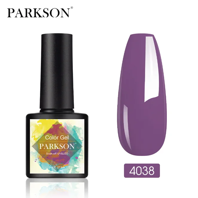 Parkson No Wipe Top Coat Base Coat Nail Gel polish Design Enhancer Varnish Semi Permanent Soak Off UV LED Nail Art Tool 4038