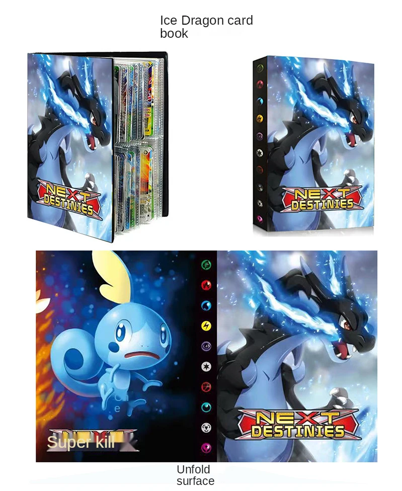 ポケモンカードゲーム 25周年記念 240個 ポケモンカードアルバム ゲームカード サイズ アニメ おもちゃコレクション ゲーム コレクションカード Aliexpress