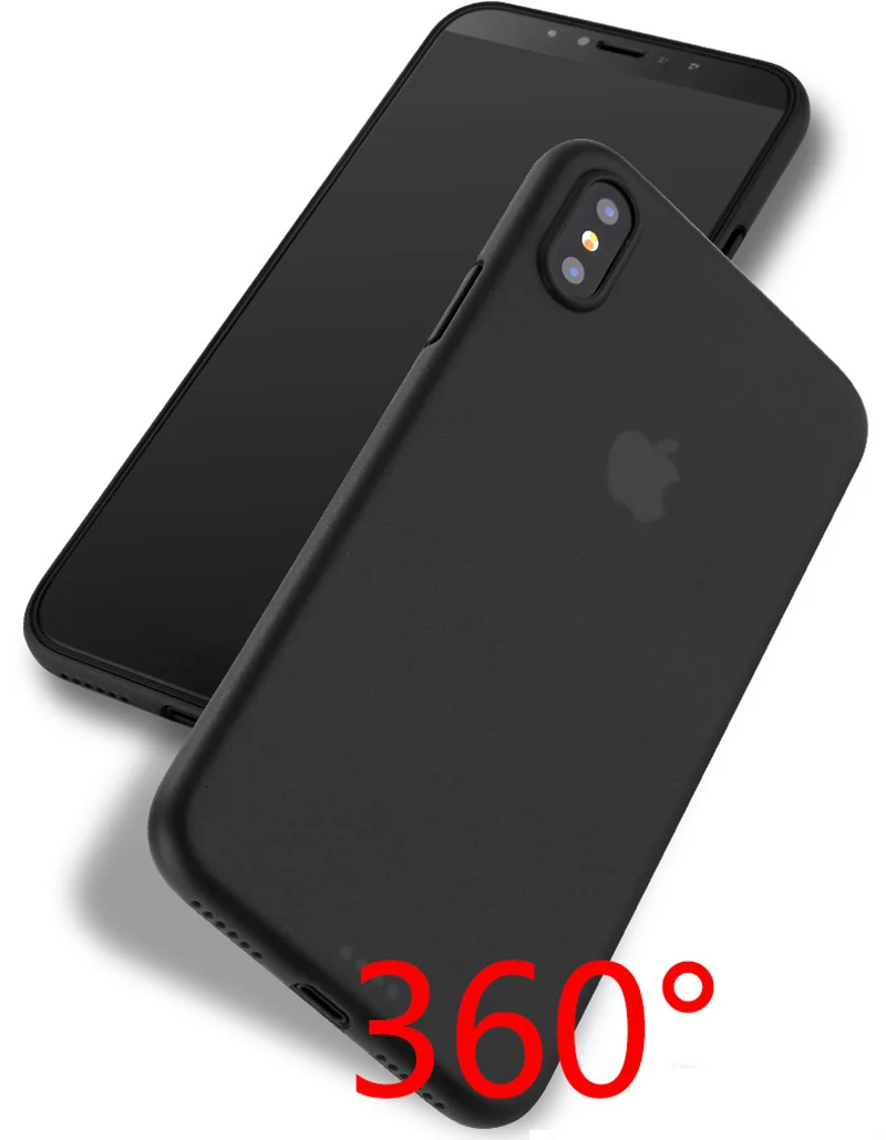 1000 шт чехол для телефона Apple iPhone 11 Pro Max XS XR X 8 7 6 6S Plus SE 5 5S минимальный дизайн матовое покрытие Тонкий чехол