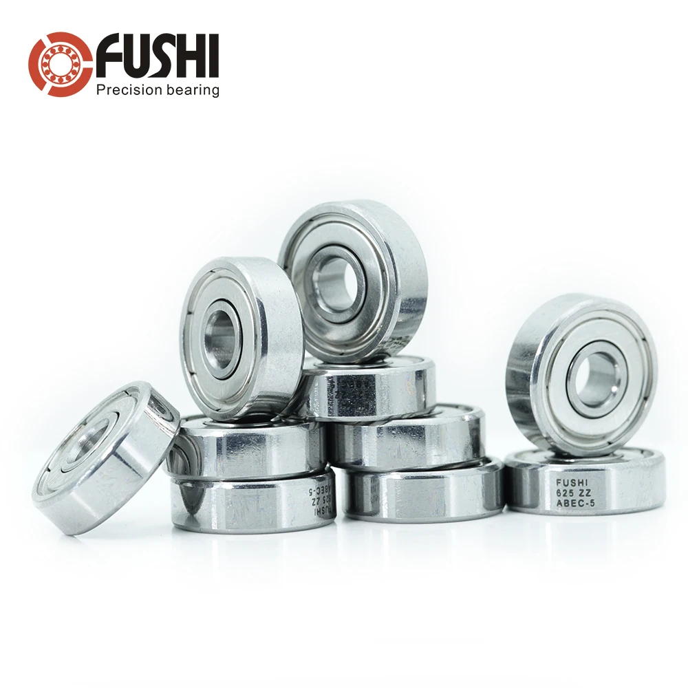 Миниатюрные шарикоподшипники 625ZZ ABEC 5 ( 10 шт. ) x 16 мм сталь Z4V4|ball bearing ball|ball with flangeball