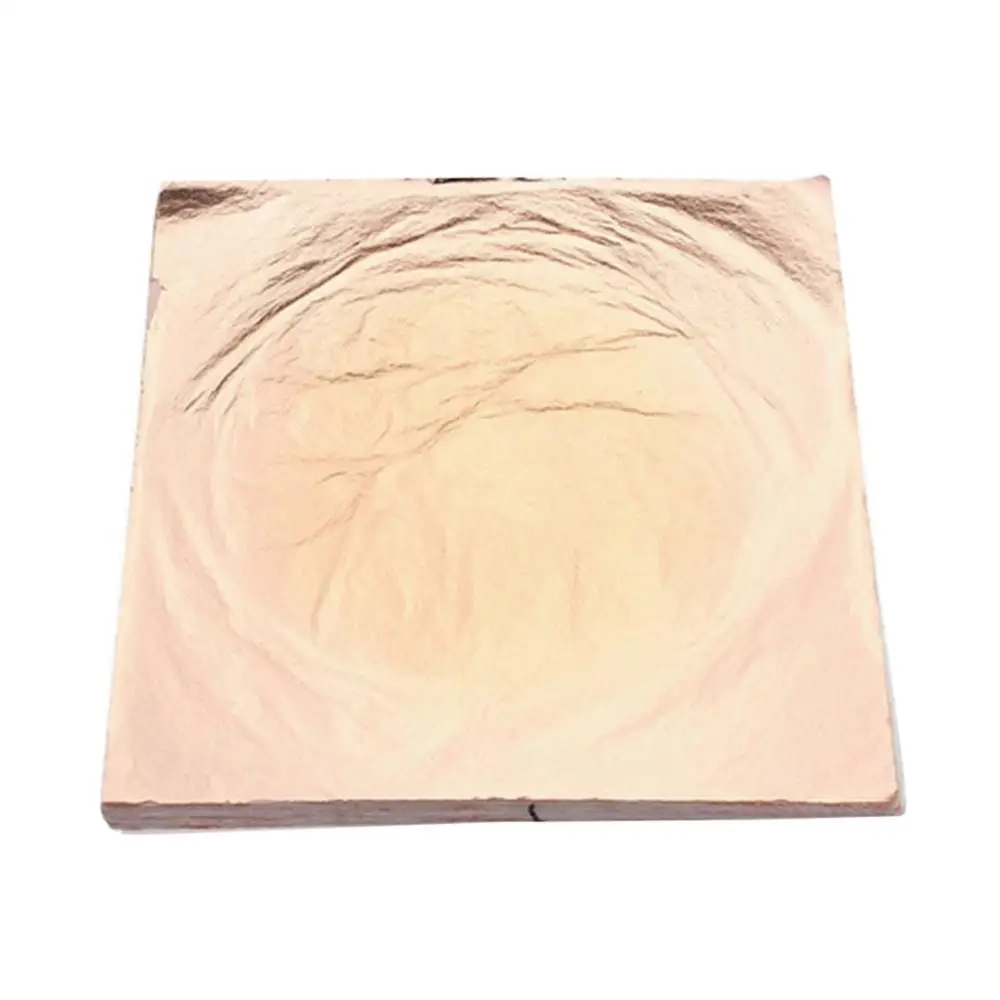 Золотые серебряные медные листы бумага из фольги позолота ремесло лист фольга