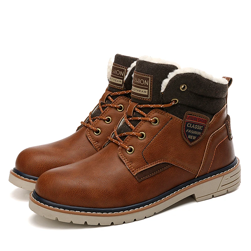 Мужские зимние ботинки из хлопка Bota Coturnos Masculino мужские высокие кроссовки мужская