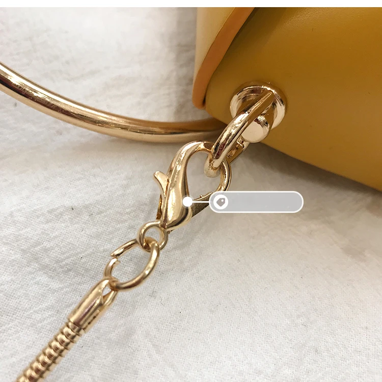 Mini Heart Chain Women's Handbags Purse Pu Ladies Round Top-handle Hand Bags Small Woman Shoulder Evening Clutch Totes Bags 2019 (10)
