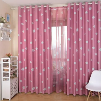 

Modern Blackout Curtains Cloud Printed Windows Treatment Blinds Finished Drapes Shading Panel Curtain For Living Room Bedroom