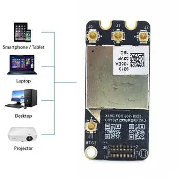 

Wireless Network Card Wifi Adapter Key 2.4G 5G Bluetooth Win8 4.0 BCM94331 OS For Win7 Win10 K3O0