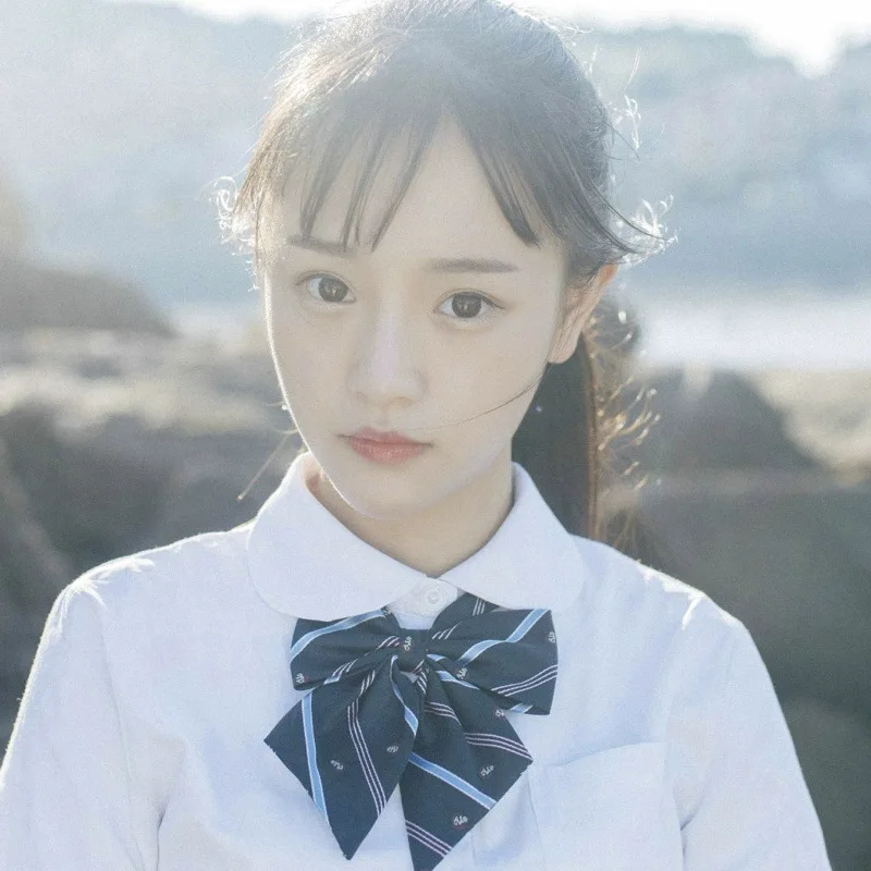 LEHNO, японская школьная форма для девочек, школьная форма для японской средней школы, осенняя белая рубашка с длинными рукавами, костюм для колледжа, школьная одежда для студентов