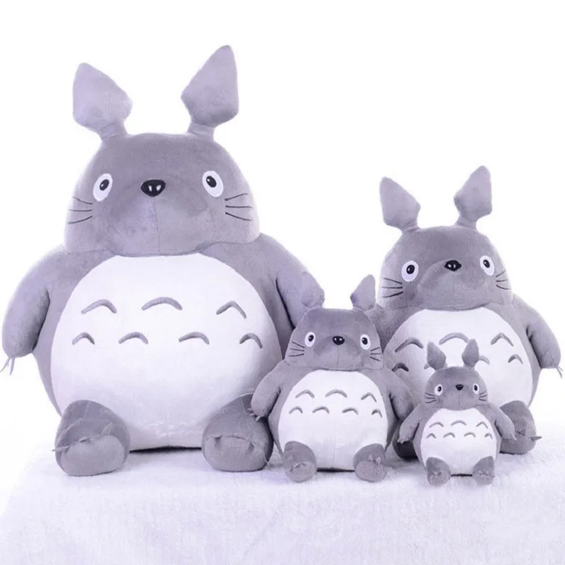 Totoro плюшевые игрушки мягкие набивные животные аниме мультяшная Подушка