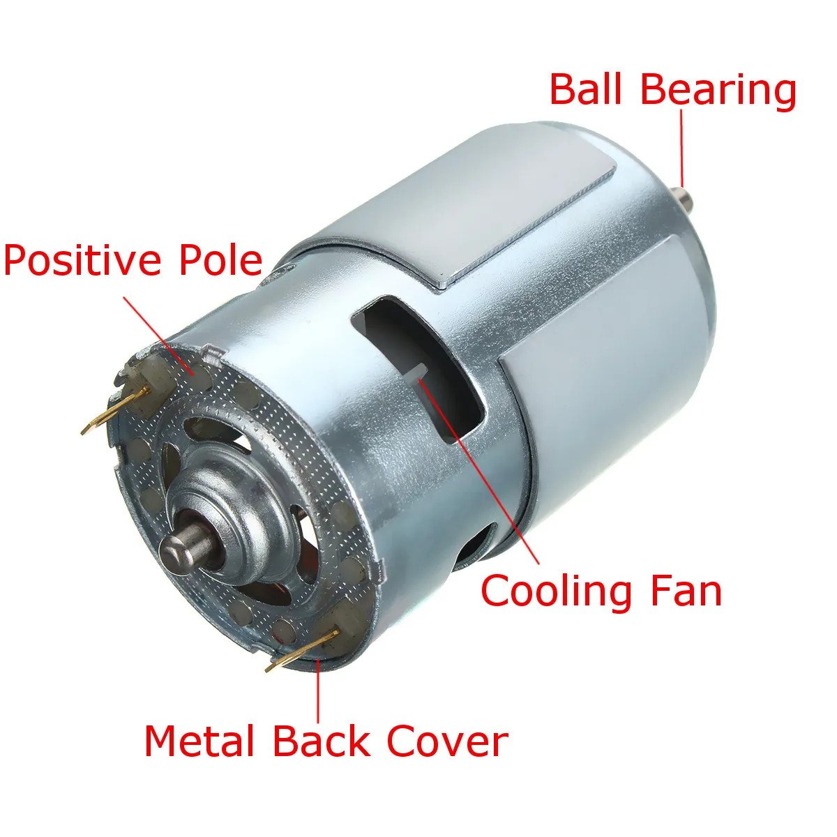 775 DC 12 V-36 V 3500-9000 RPM крена высокого крутящего момента оптом мяч Горячая