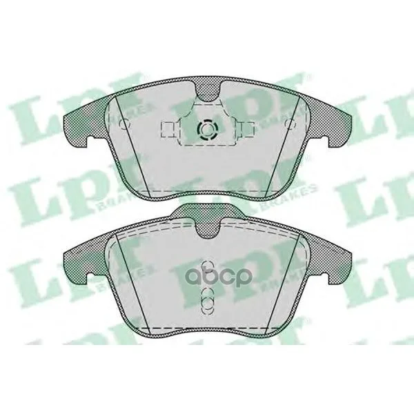 Колодки Тормозные Ford Mondeo 07/S-Max 06/Volvo S80 06/Xc70/V70 07 Передние Lpr 05p1255 Lpr арт. 05P1255