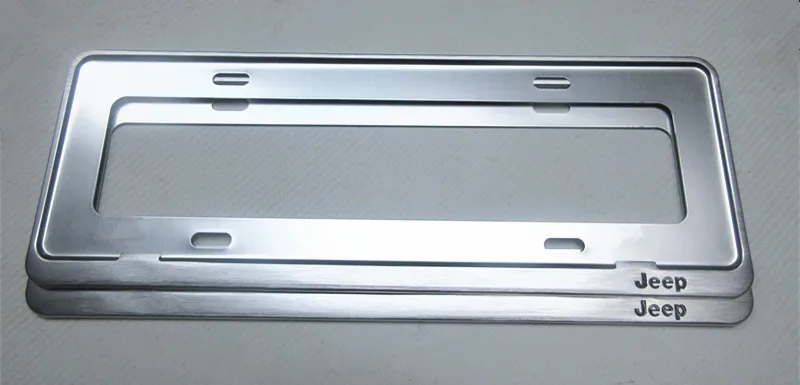 Free Light Wrangler Freedom Passenger Grand Cherokee Compass Jeep License Plate Frame Jeep