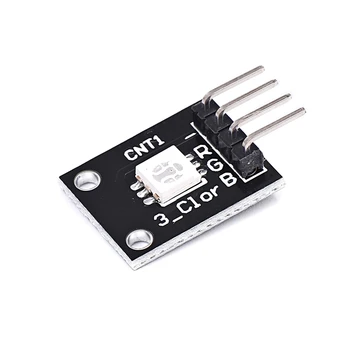

HJXY 5PCS Module KY-009 3 Colour RGB SMD LED Board Module 5050 Full Color LED DC 5V for Arduino