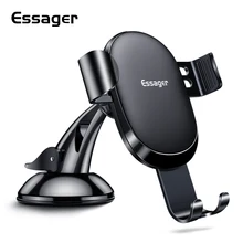 Essager-Soporte Universal para teléfono móvil iPhone y Samsung, soporte de teléfono móvil Gravity para coche