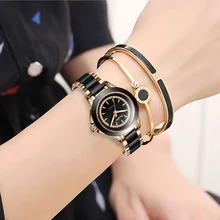 SUNKTA Women Watch Ceramic Waterproof Watch Watches Womens Top Brand Luxury Fashion Sport Ladies watch Relogio Feminino