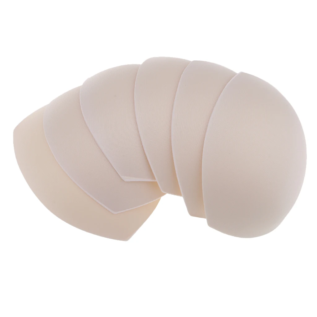 3 Pairs Removable Bra Bikini Breast Foam Push Up Pads Insert Enhancer Swimsuit
