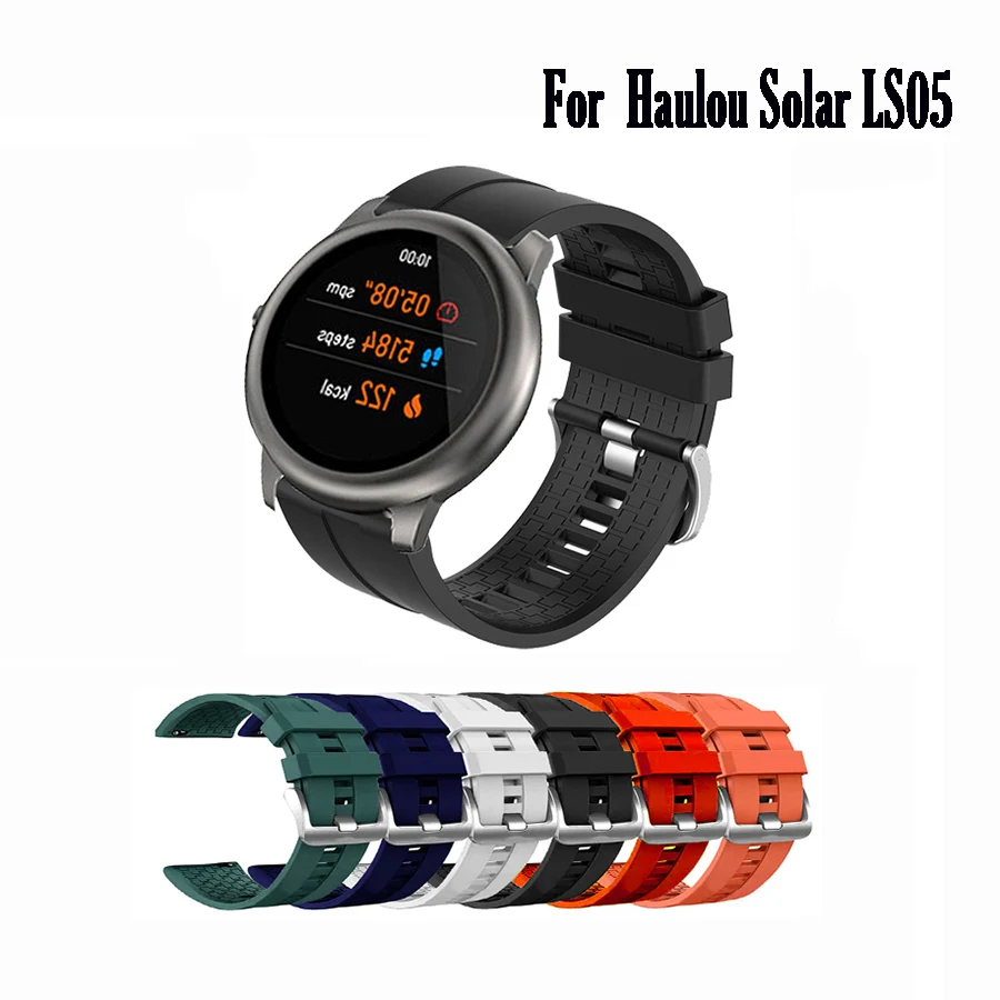 Strap-for-Haylou-Solar-LS05-Smart-Watch-Silicone-Sport-Wrist-Band-Bracelet-for-Haylou-Solar-Replacement