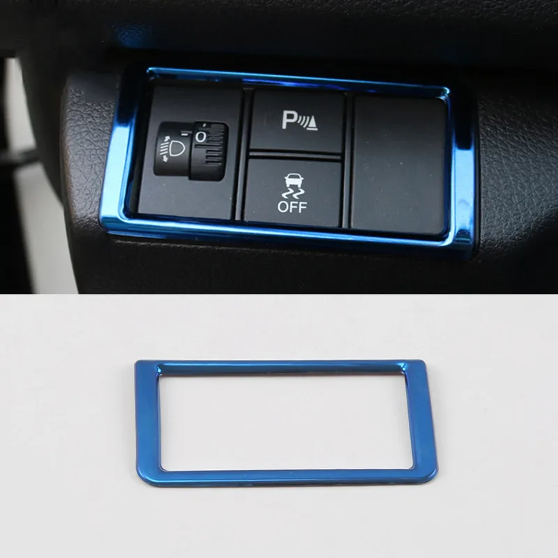 

Car styling automobile headlamp switch decoration frame For Honda CIVIC 10th 2016 2017 Stainless Steel Accessories