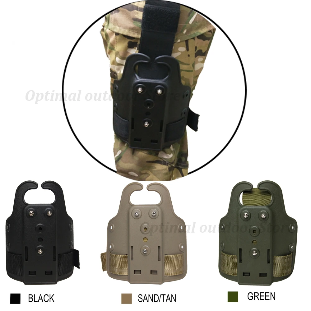 Universal Safa Type Drop Leg Gun Holster Platform Tactical Hunting Colt 1911/Glock 17/M9/USP/Sig P226 Paddle | Спорт и развлечения