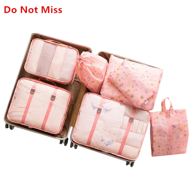suitcase packing bags