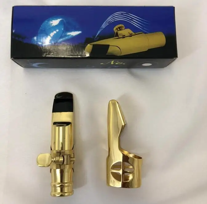 

New Upgraded Version of the Sax Metal Mouthpiece Alto Tenor Soprano Professional Mouthpiece Good Condition