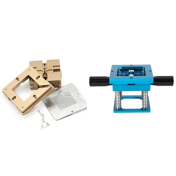 

2 Set Bga Reballing Kit 90X90Mm Bga Reballing Station with Hand Shank, 1 Set a & 1 Set B