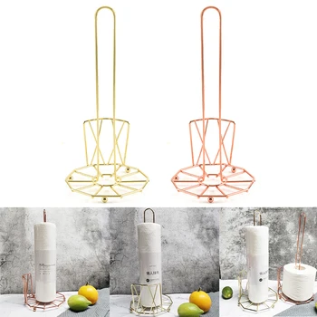 

Iron Toilet Paper Holder Stand Storage Organizer For Tissue Rolls Hanger Rack Bathroom Accessory Height 30.5cm