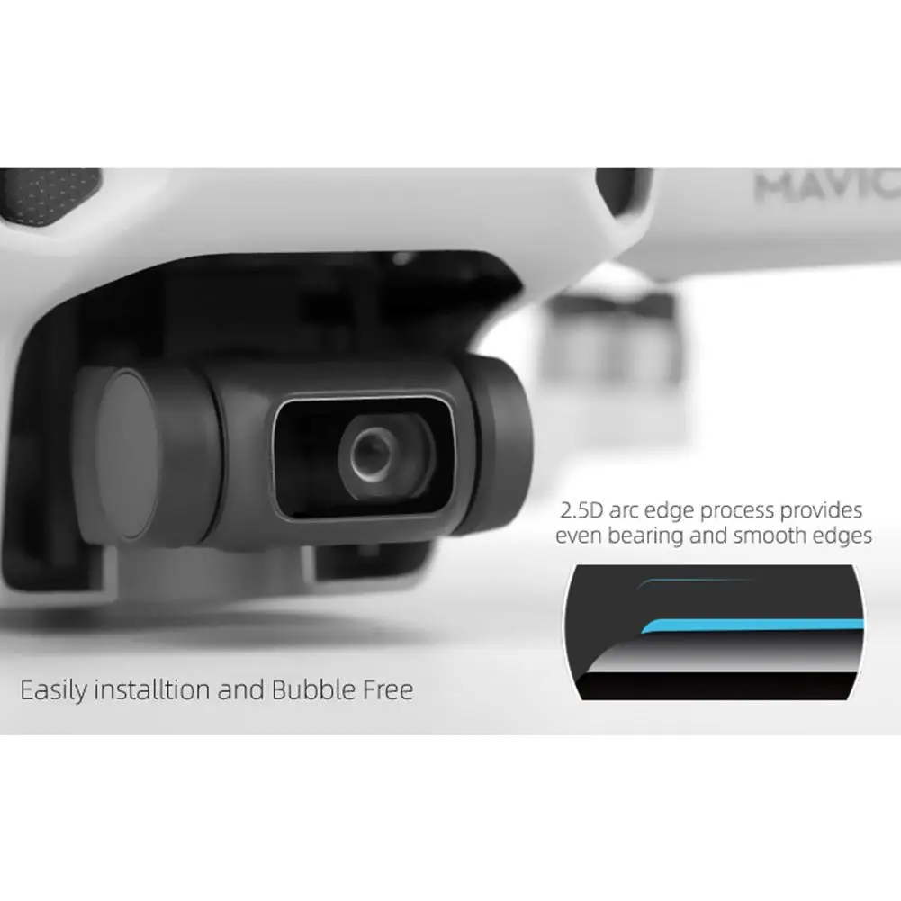 BEESCLOVER 2 шт./компл. объектив Защитная пленка для DJI Mavic мини-Дрон Камера HD закаленное Стекло Анти-Царапины пленка защитное устройство для объектива r60