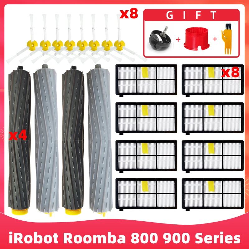 Основная боковая щетка Hepa-фильтр для iRobot Roomba 800 900 серии 860 870 880 890 960 965 980 аксессуары