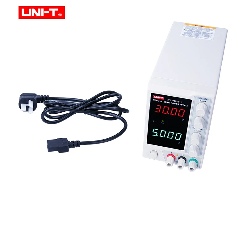 Источник питания постоянного тока UTP3313TFL-II/3315TFL-II 30V3A 30V5A одноканальный линейный стабилизированный источник питания постоянного тока с двойным дисплеем
