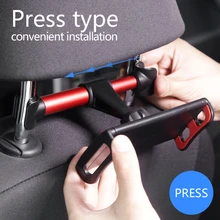 Universal 4-12.9'' Onboard Tablet Car Holder For iPad Air 1 Air 2 Pro 9.7 Back Seat Supporter
