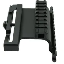 Tactical Side Mount Rail Mlok Ak Support Aluminum Alloy 20Mm Guide Rail 45 Degree Side Guide Ak Quick Removal Bracket