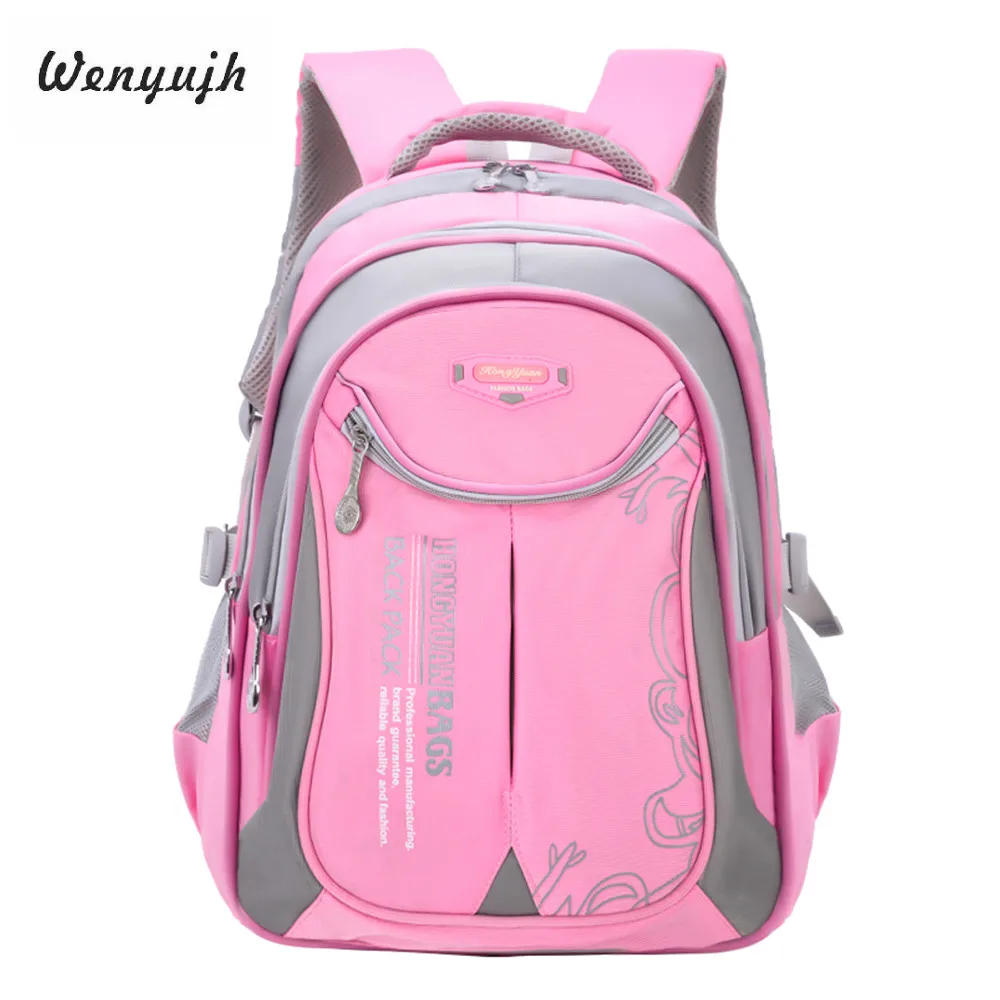 Водонепроницаемые детские школьные ранцы для мальчиков и девочек, Детский рюкзак, школьная сумка большой емкости, дорожная сумка, детская сумка, Mochila Infantil - Цвет: style3-large