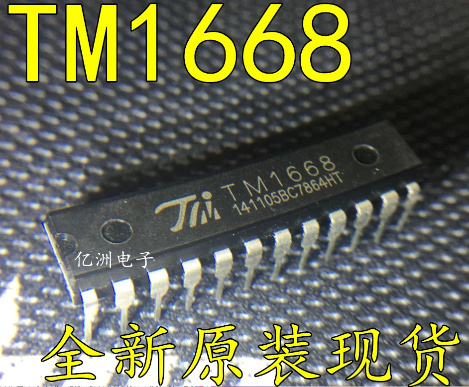 5 шт./лот TM1668 DIP