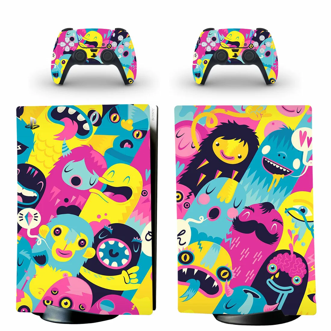 Nuovo Design Ps5 Digital Edition Skin Sticker Decal Cover Per Playstation 5 Console E Controller Ps5 Skin Sticker