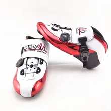 Новое поступление ручка вращающийся Спиннер из углеродного волокна для катания на коньках ручка для ботинок кнопка для шнурков Двойная система блокировки профессиональная Встроенная скоростная обувь