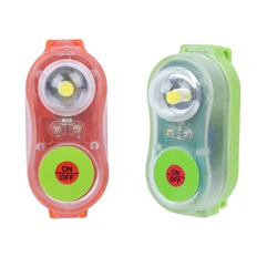 Surfing Life Jacket Light LED Lithium Life Vest Light Seawater Self-Lighting Life Saving Flashlight Conspicuous Attract Light
