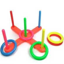 Кольцо с перекрещивающимися кольцами, 5 колец, игрушка для фитнеса, кольцо для родителей и детей, Спортивная игрушка