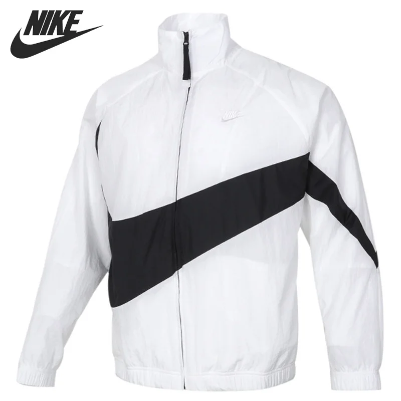 NIKE chaqueta deportiva para hombre, Original, llegada, M NSW HBR JKT WVN STMT|Chaquetas para running| - AliExpress