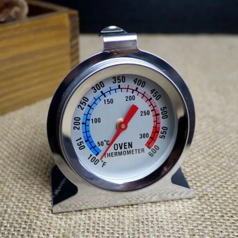 

Hot Sale 1Pcs Food Meat Temperature Stand Up Dial Oven Thermometer Stainless Steel Gauge Gage Kitchen Cooker Baking Supplies