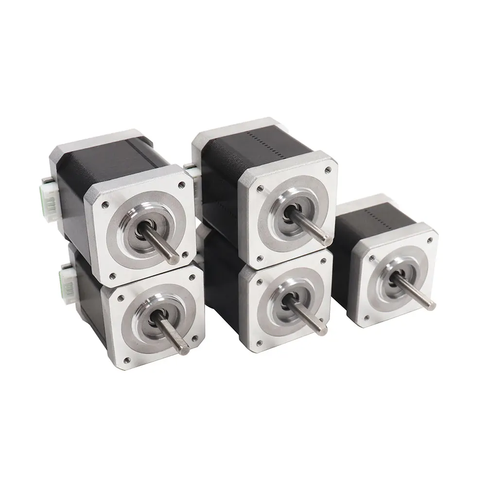 Beste Geniune Moons motoren kit volledige D cut voor BLV MGN Kubus 3d printer met 5 stuks motoren en 1 meter kabels